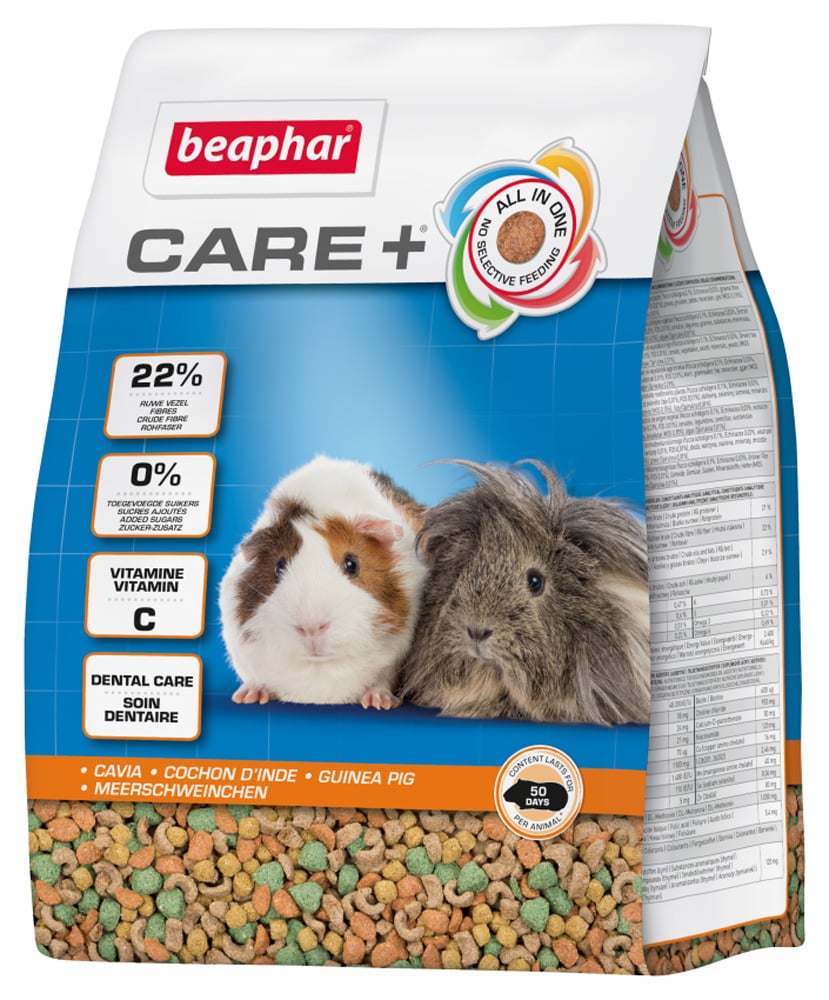 Beaphar Care + Cavia - Caviavoer - 1.5 Kilogram