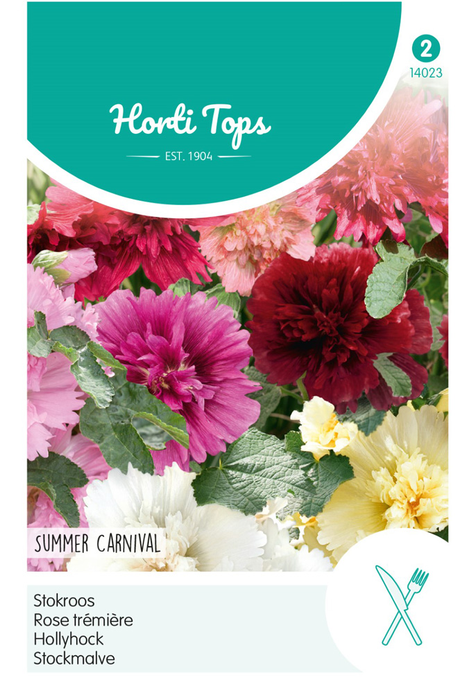 Hortitops Stokroos Summer Carnival - Bloemzaden