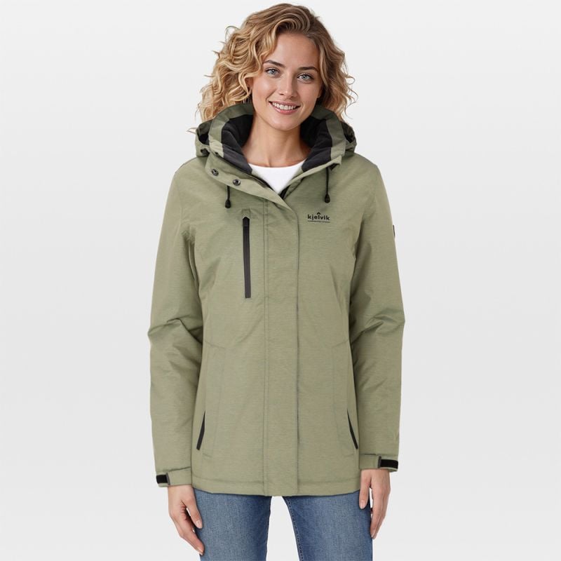 Kjelvik Yrsa - Jas - Groen - 40