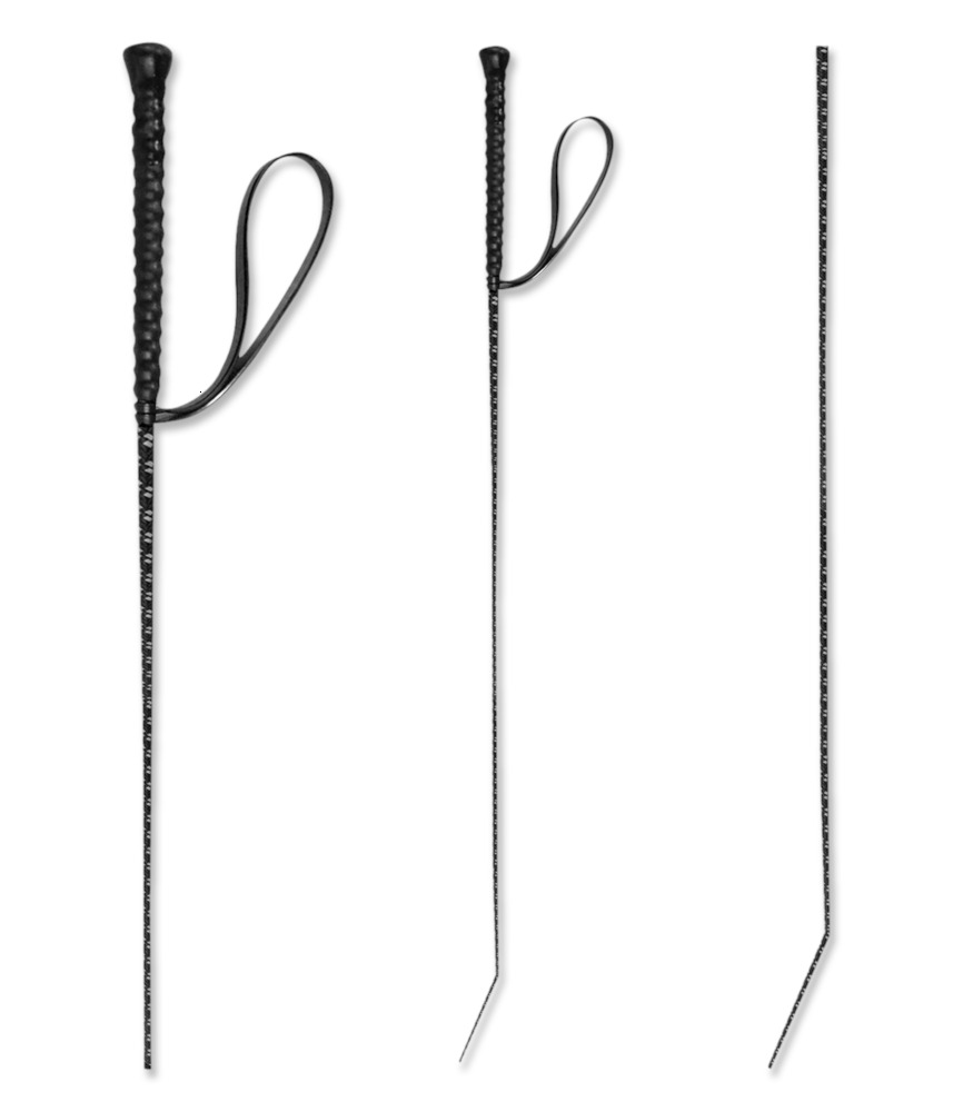 Waldhausen Rijzweep - Reflex - Zwart - 90 cm