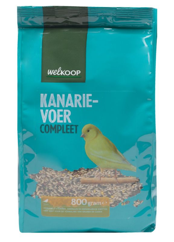 Welkoop kanarievoer compleet - 800 Gram