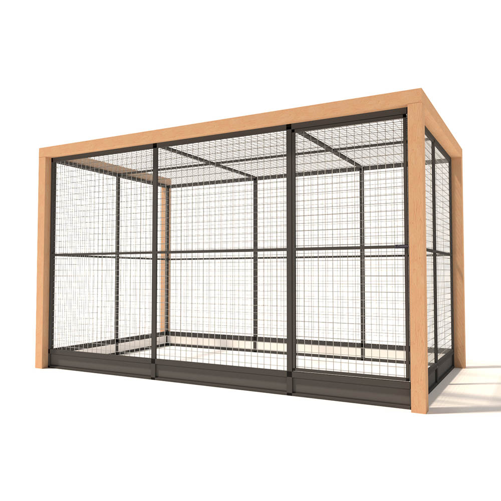 Glorenza Valentijn - Kattenren - Antraciet - 202x190x345 cm