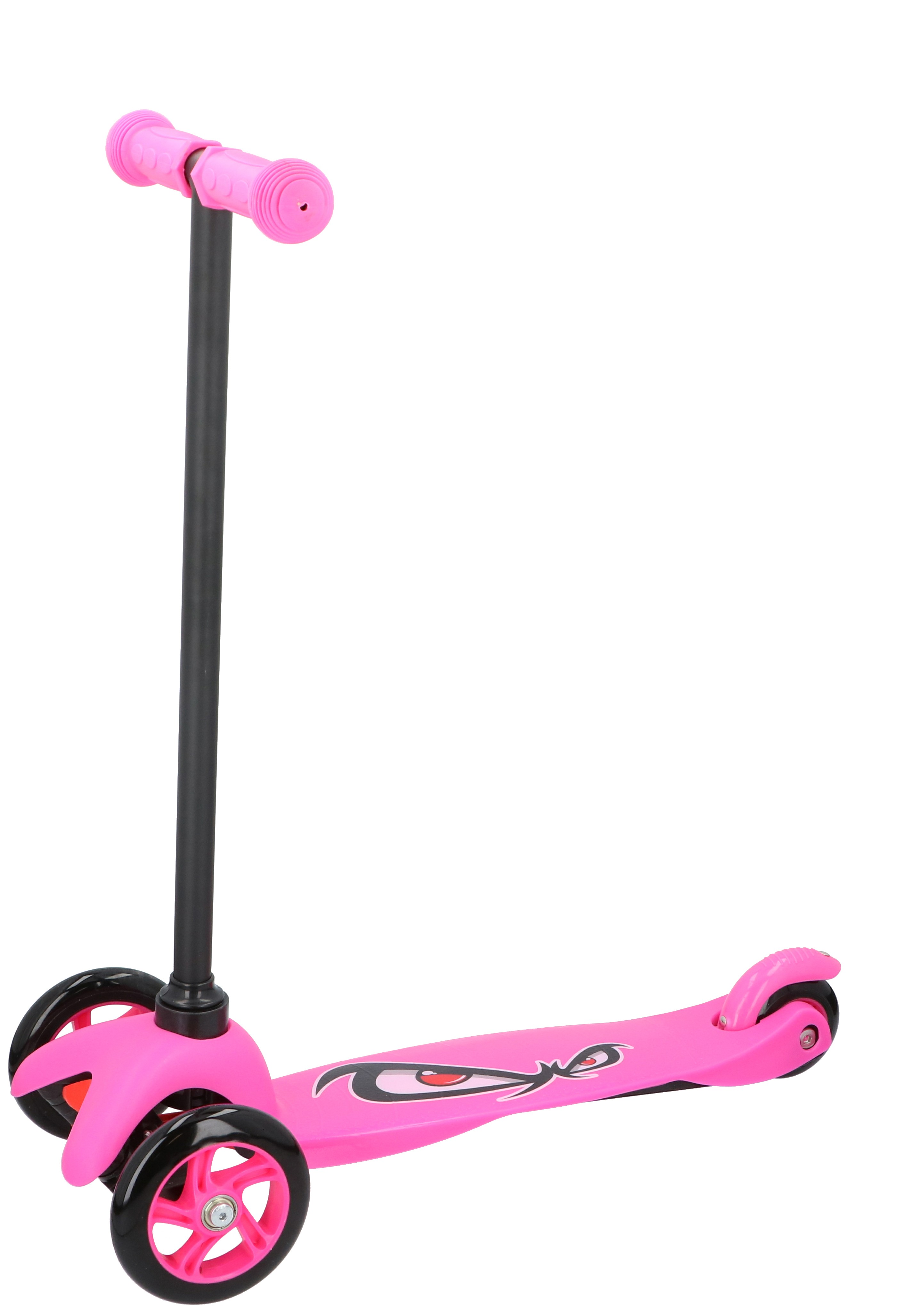 No Fear 3 wielen - Kinderstep - Roze