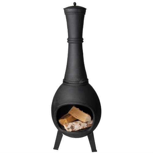 Esschert Fancy Flames Small - Tuinhaard - Rond - Zwart - Gietijzer - S