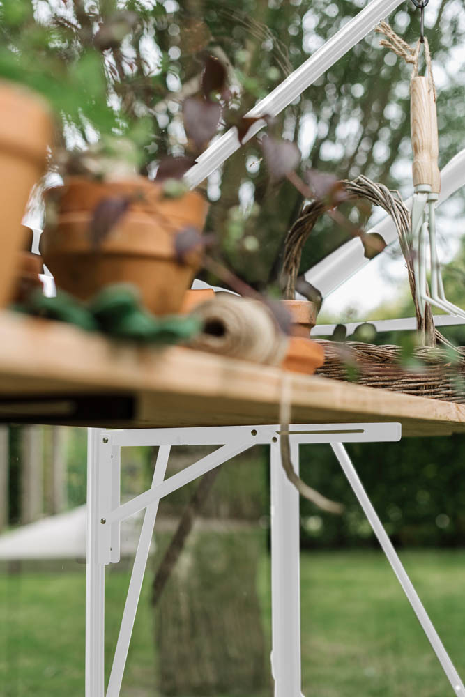 Royal Well Mary/Kate - Opklapbare steun - Wit - 2.2x17x40 cm