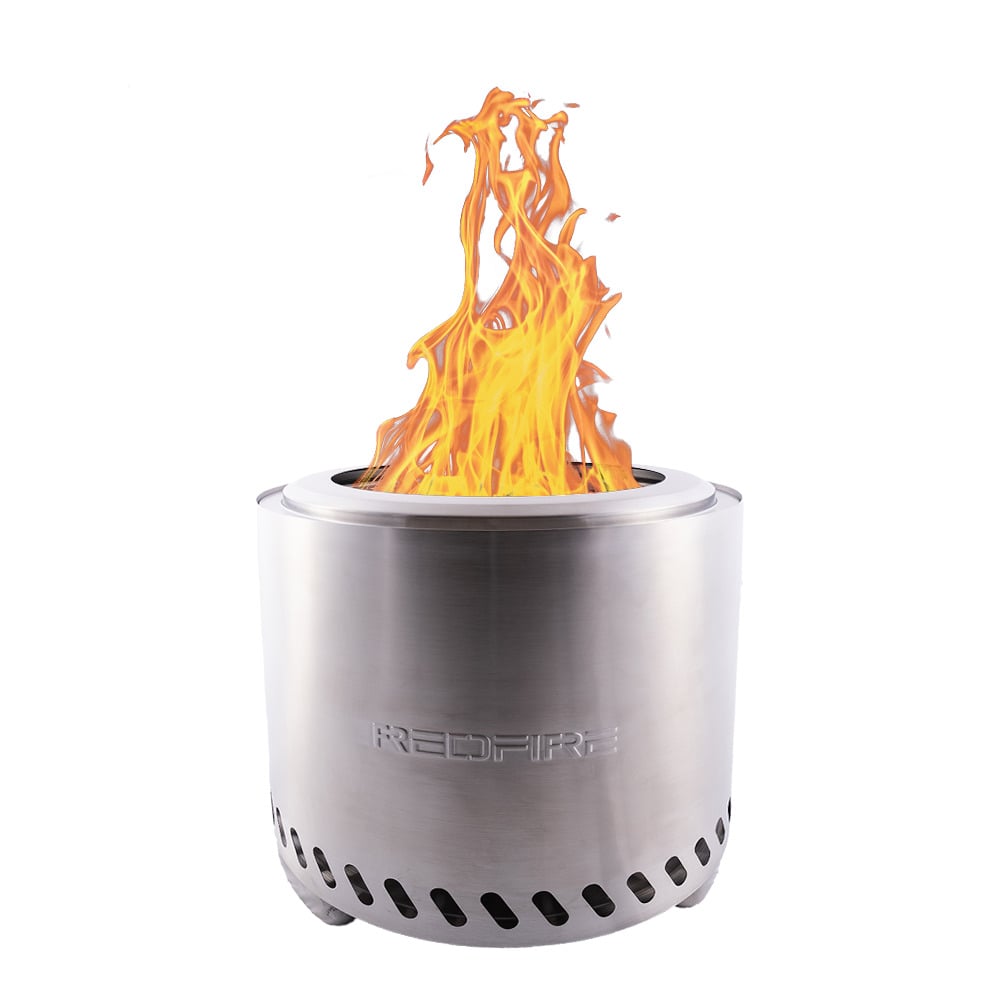 RedFire Volcano Pellet - Vuurhaard L - Rond - RVS - Rvs - 38 cm - L