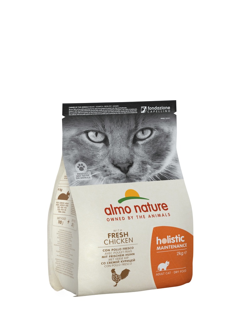 Almo Nature Holistic - Kattenvoer - 2 Kilogram - kip