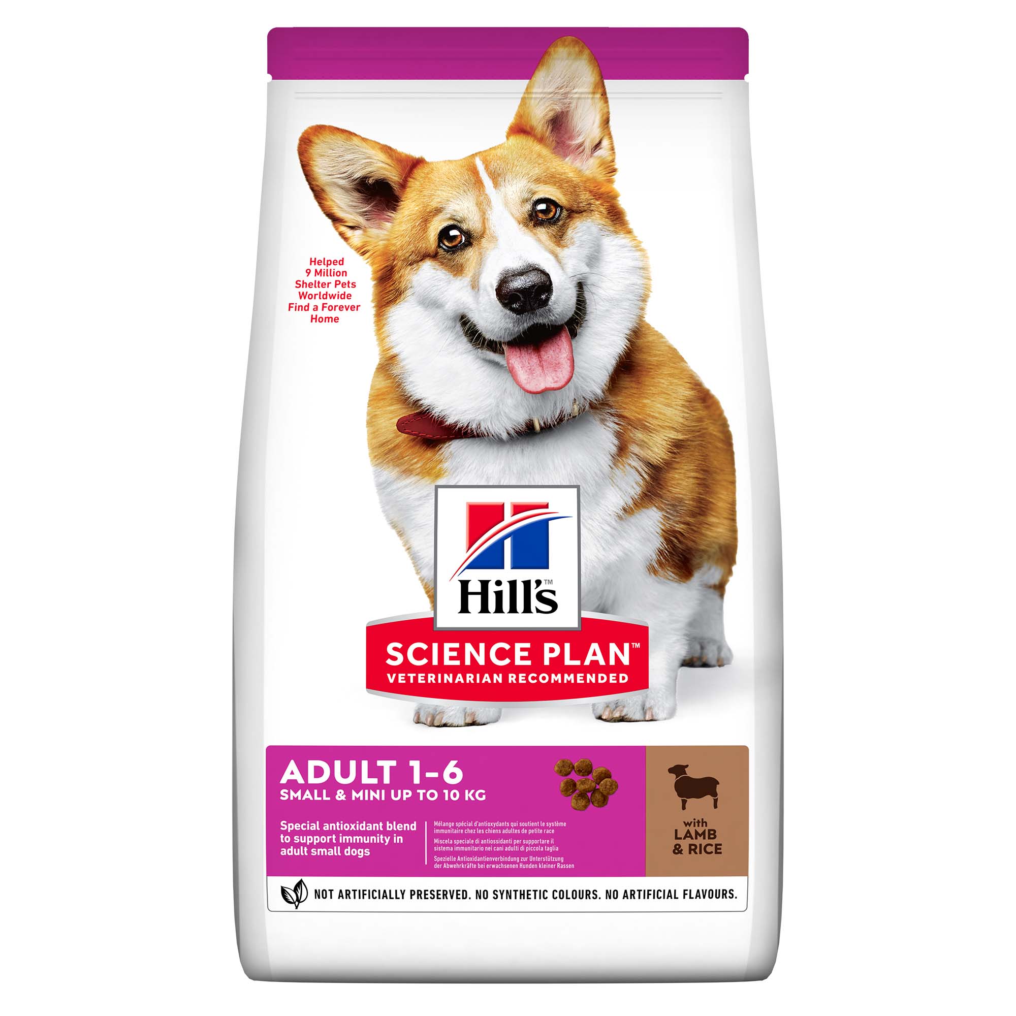 Hill's Science Plan Adult Small - Mini - Hondenvoer - 1.5 Kilogram - lam