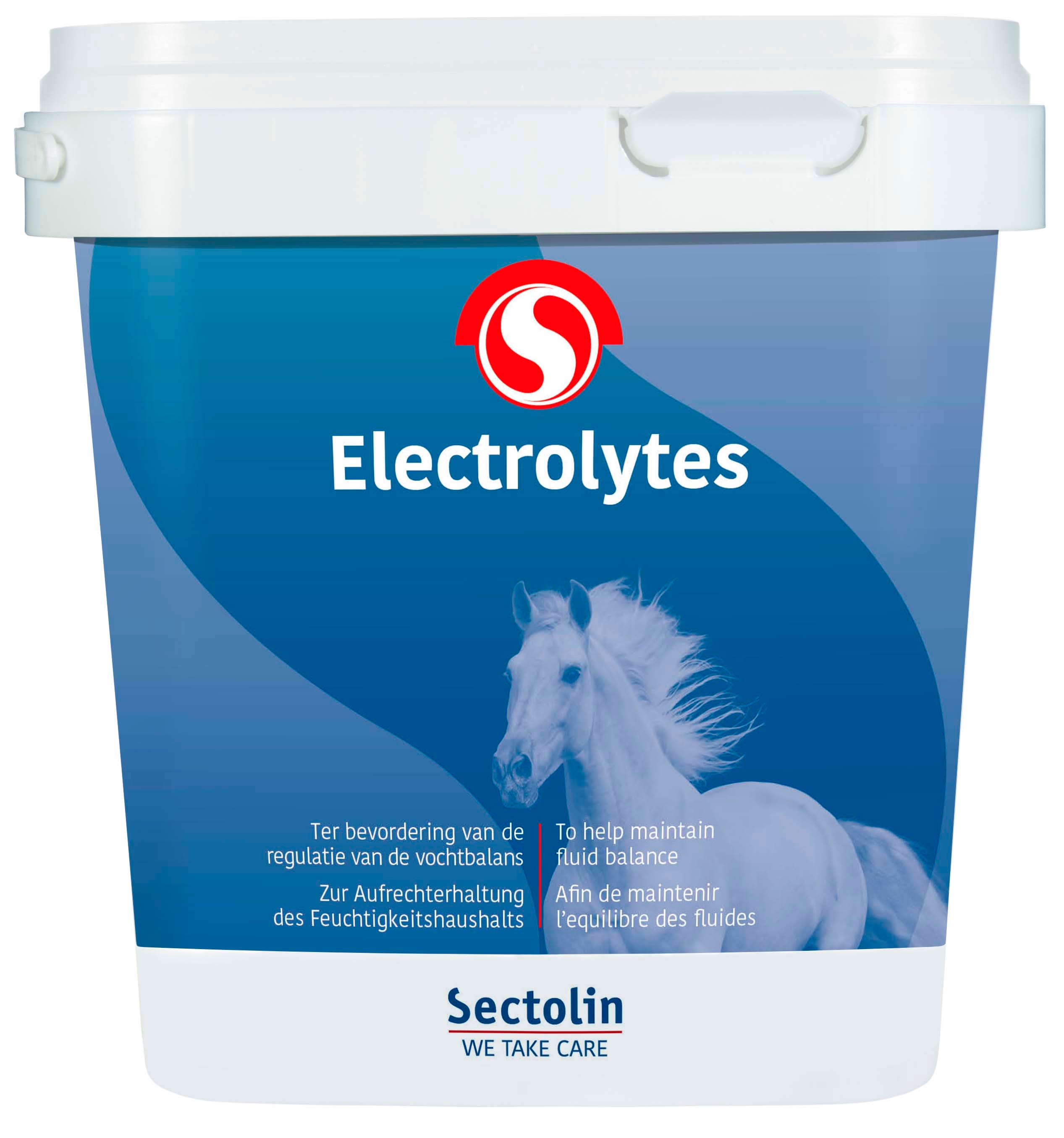Sectolin Electrolyte Poeder - Vochtbalans supplement Paard - 1 Kilogram - Emmer