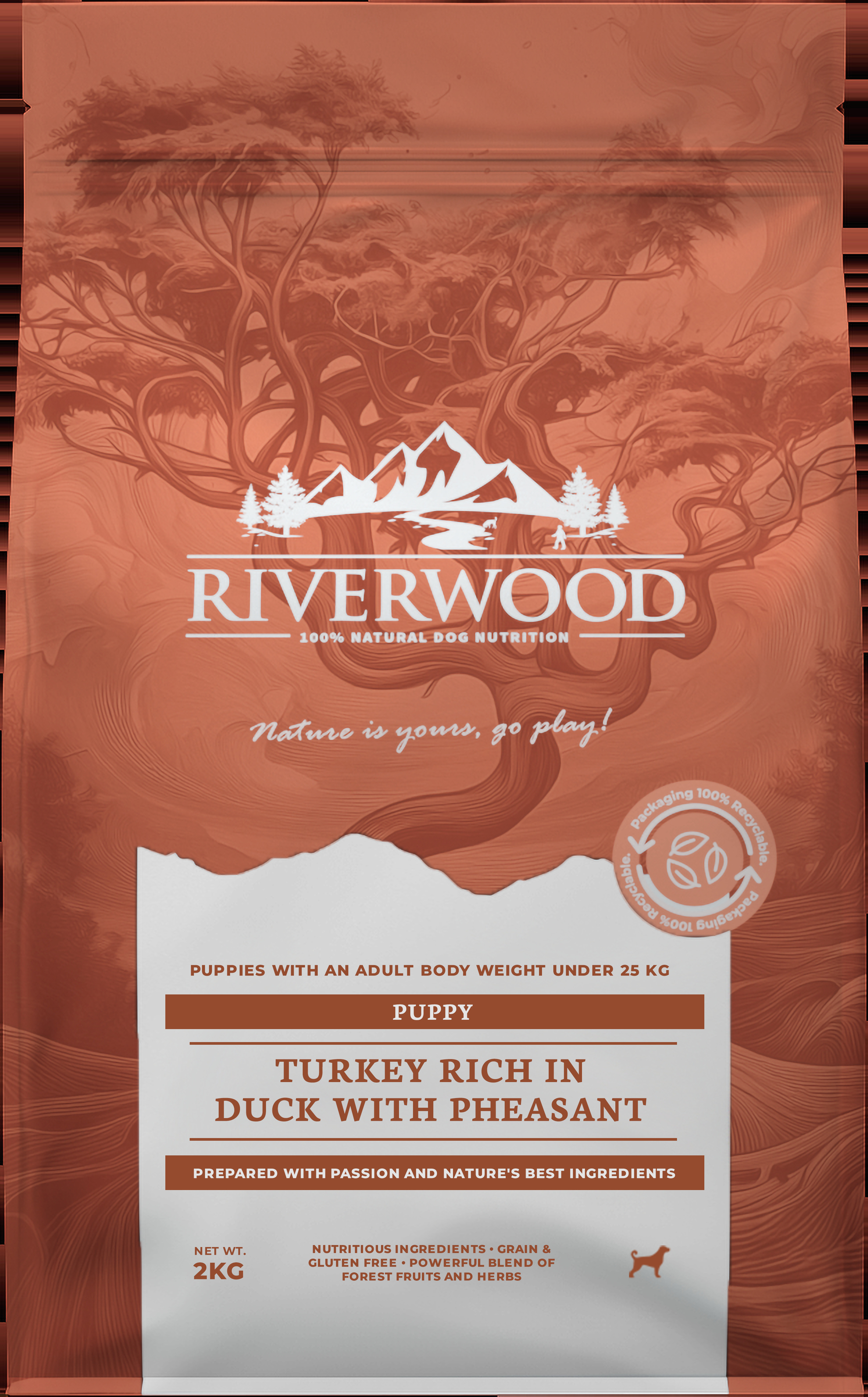 Riverwood Puppy - Hondenvoer - 2 Kilogram