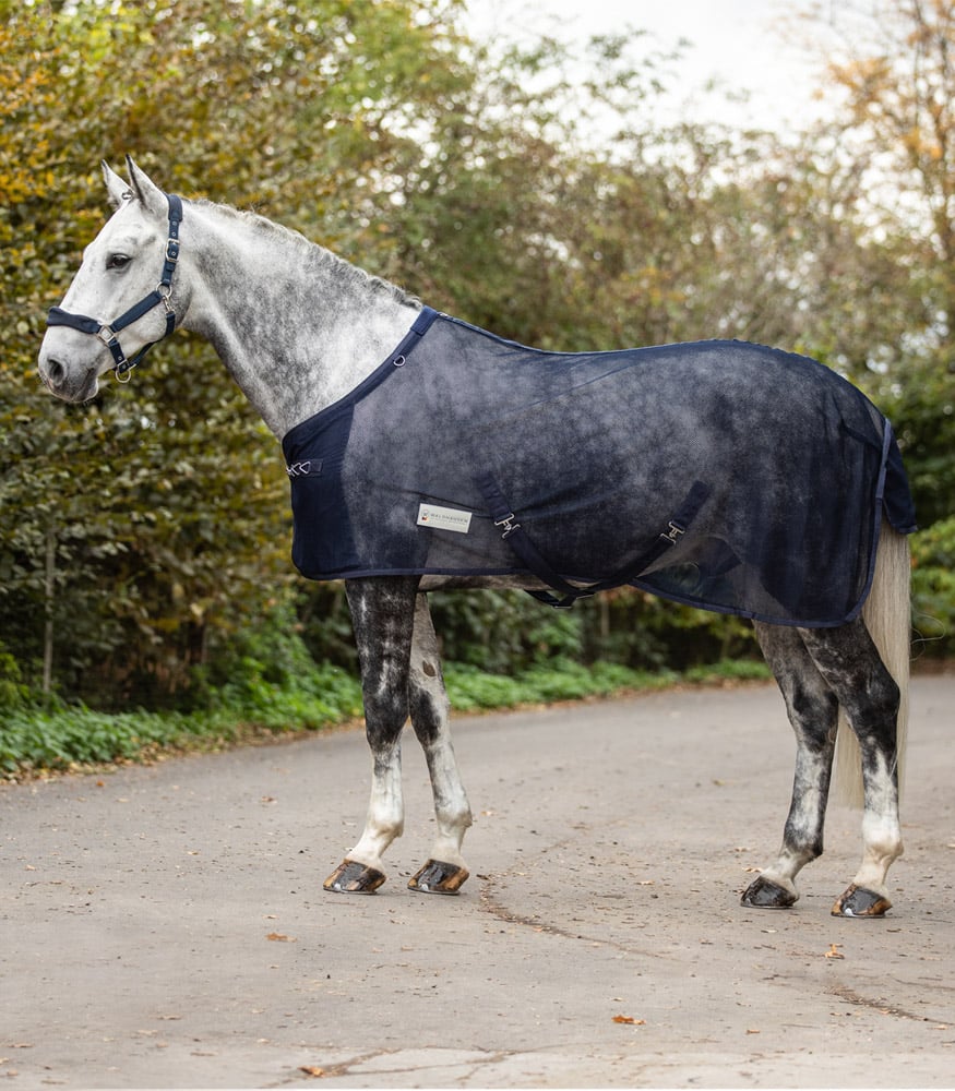 Waldhausen Comfort - Vliegendeken - Paardendeken - Blauw - 125/175
