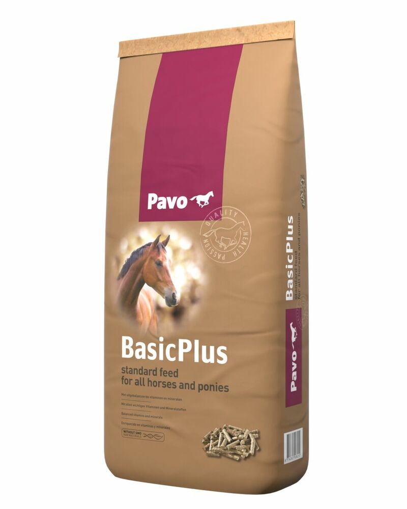 Pavo BasicPlus - Basisvoeding - 20 Kilogram - Zak Pavo BasicPlus - Basisvoeding - 20 Kilogram - Zak