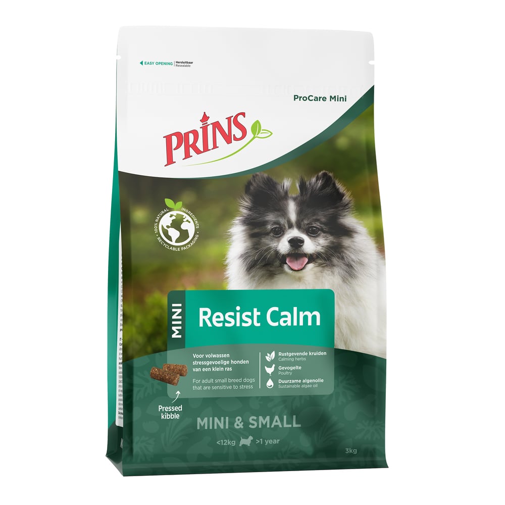 Prins ProCare Mini Resist Calm - Hondenvoer - 3 Kilogram - gevogelte