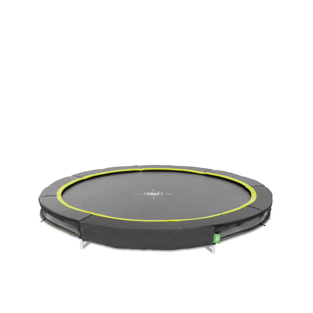 EXIT Silhouette inground - Trampoline - Zwart - 20x1x1 cm - 305 cm