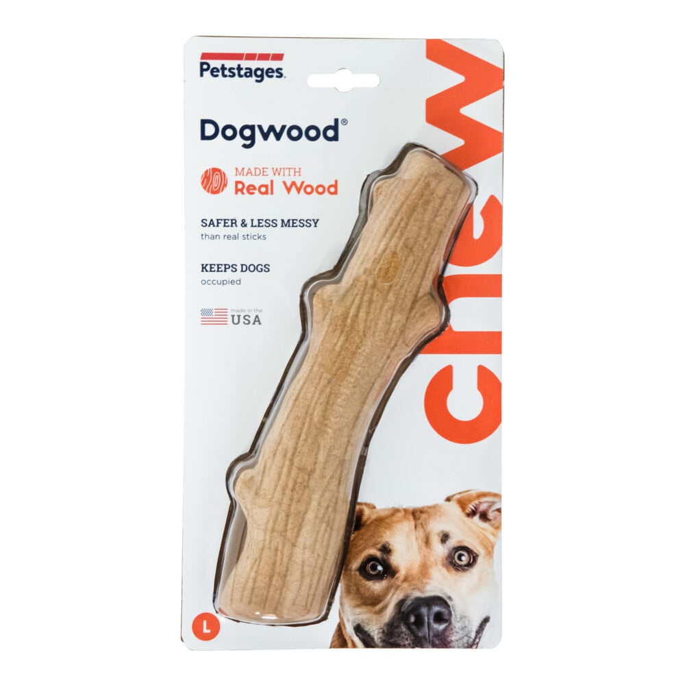 Petstages Dogwood Stick - Kauwspeelgoed - Hond - bruin - 26.5x14x21 cm - L