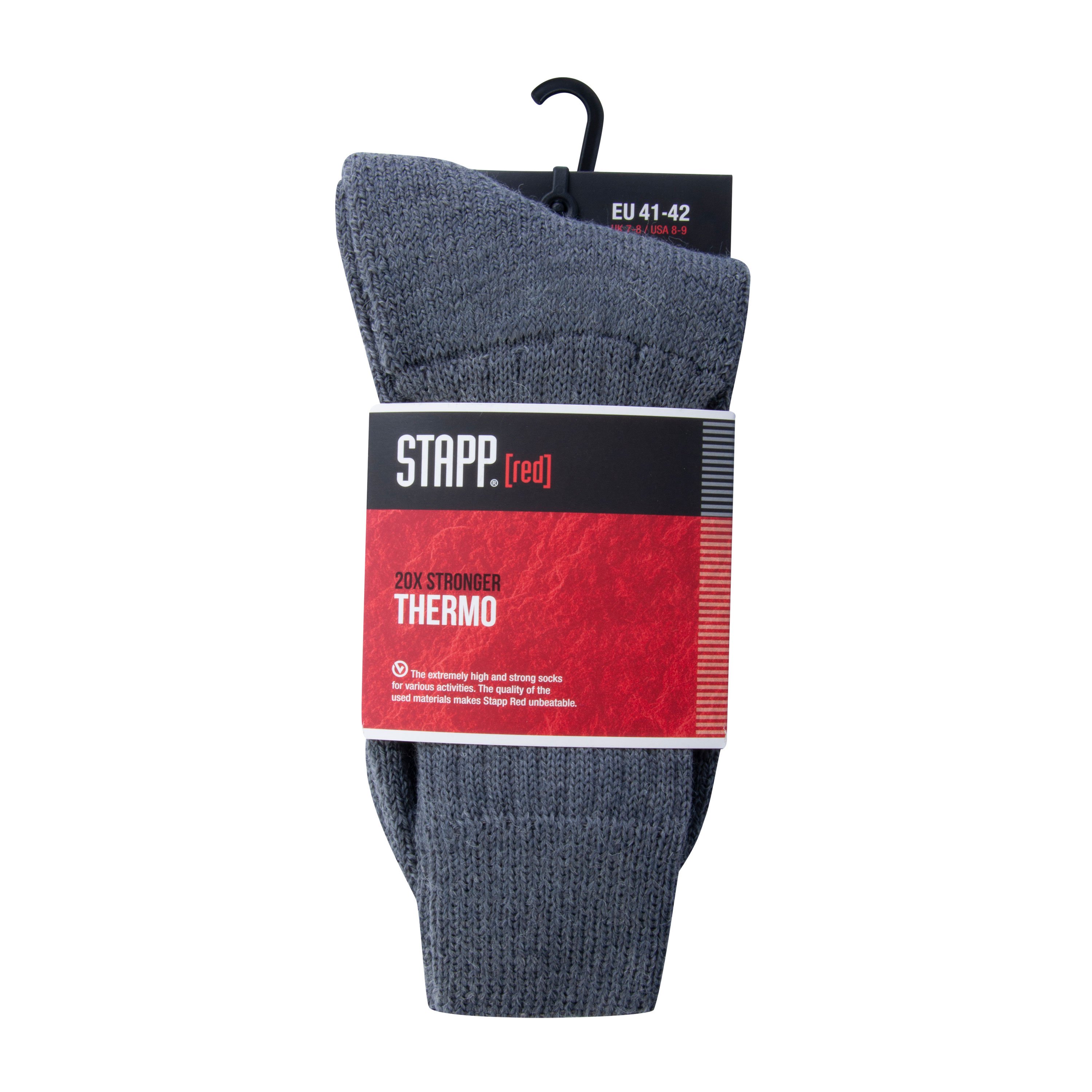 STAPP Super thermo - Thermosokken - Grijs - 41-42