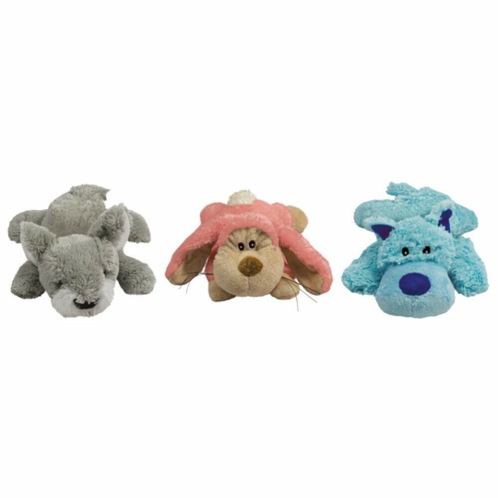 Kong Cozie Pastel - Pluche Knuffel - Hondenspeelgoed - Assorti - M