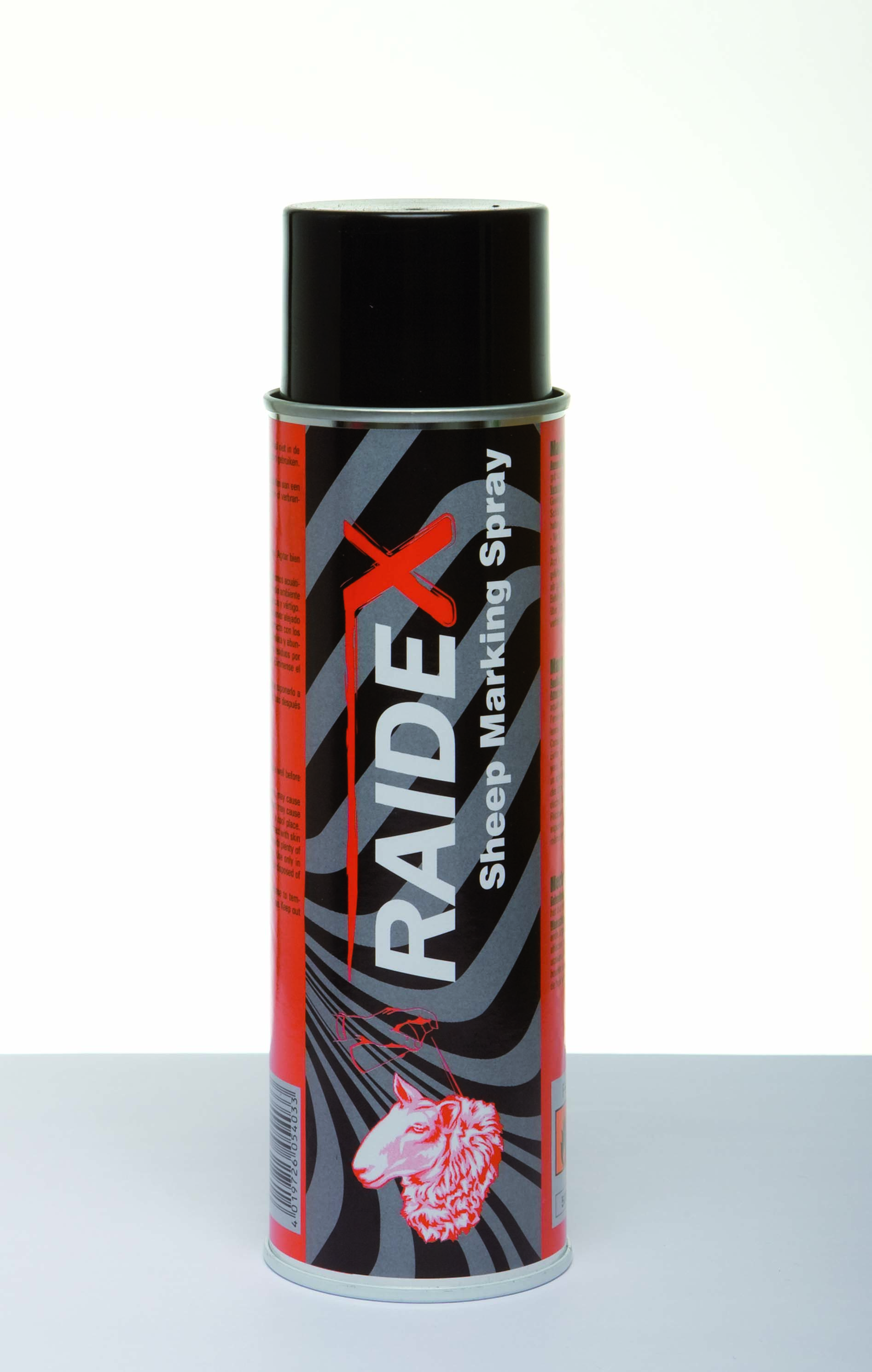 Raidex - Merkspray - 500 Milliliter - Rood