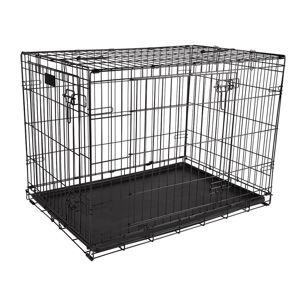 District 70 CRATE - Bench - zwart - 53x46x62 cm - S