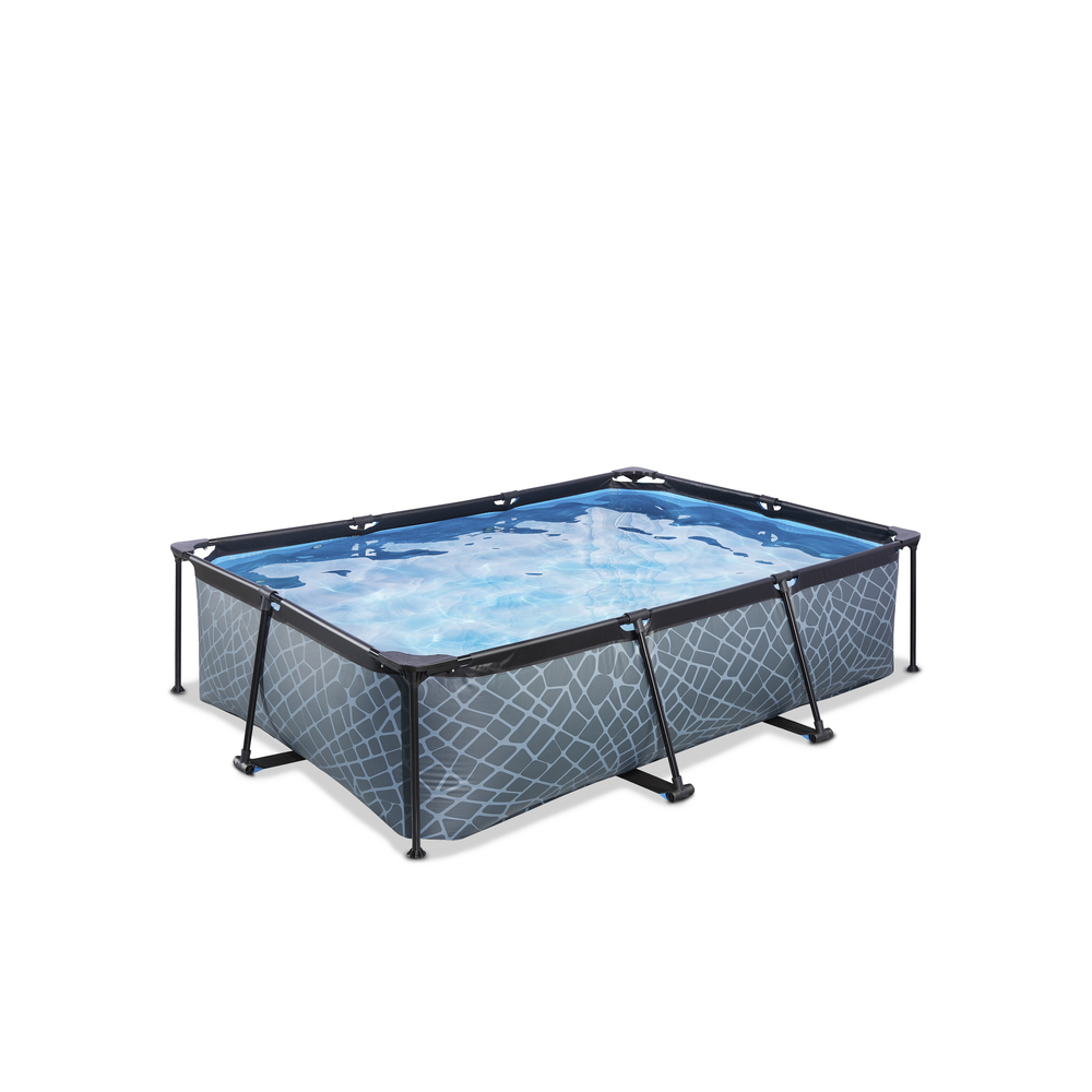 EXIT Stone Frame Pool - Zwembad - Stone - 60x150x220 cm