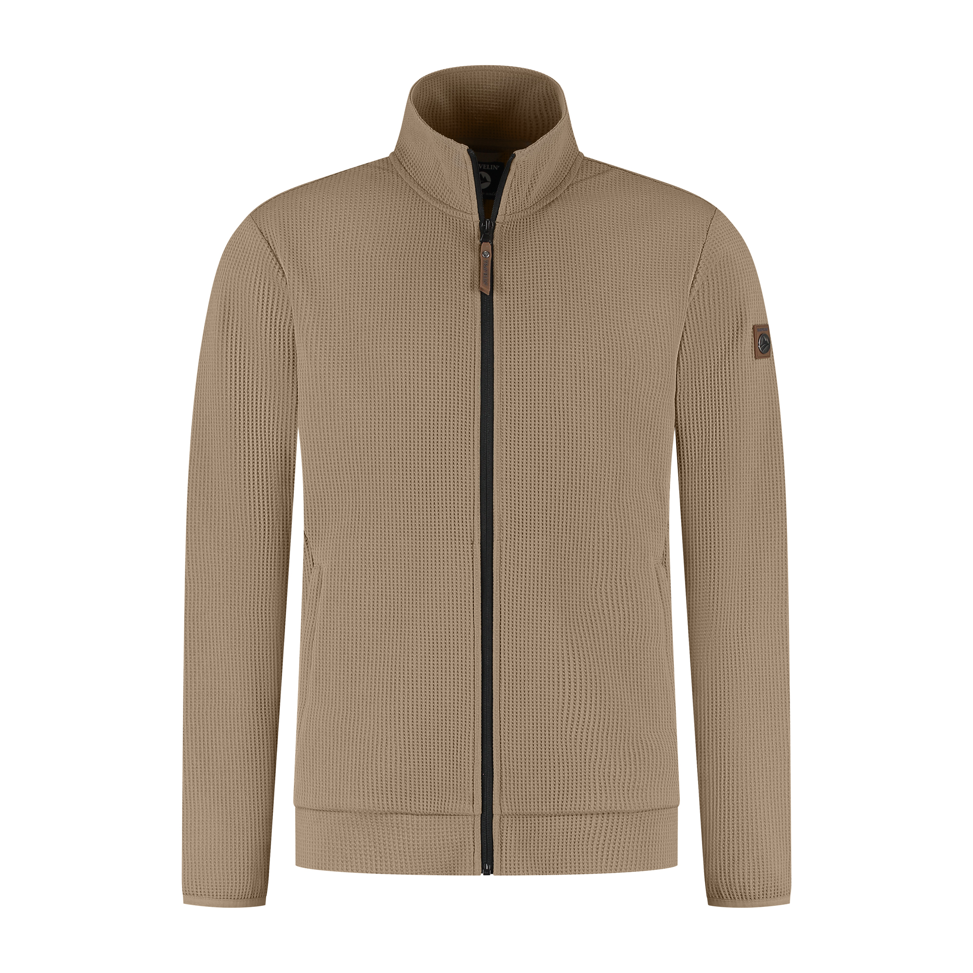 Travelin Pavo Cardigan - Vest - Lichtbruin - L