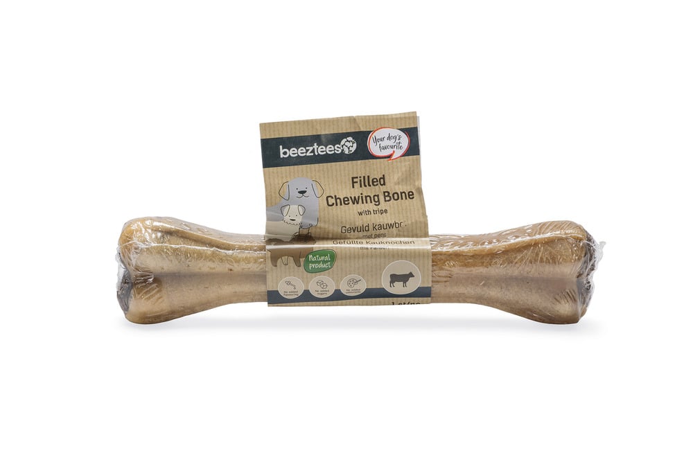 Beeztees Kauwbot - Hondensnack - 1 Stuks - vlees - L Beeztees Kauwbot - Hondensnack - 1 Stuks - vlees - L