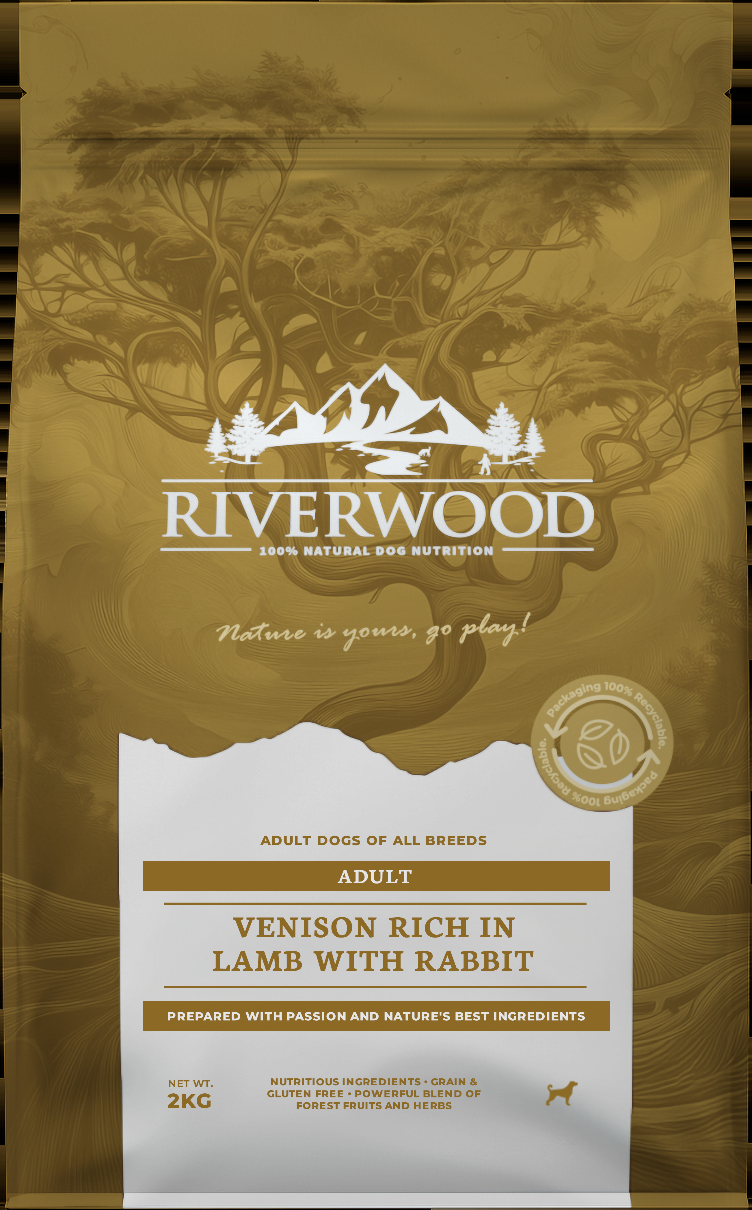 Riverwood Adult - Hondenvoer - 2 Kilogram