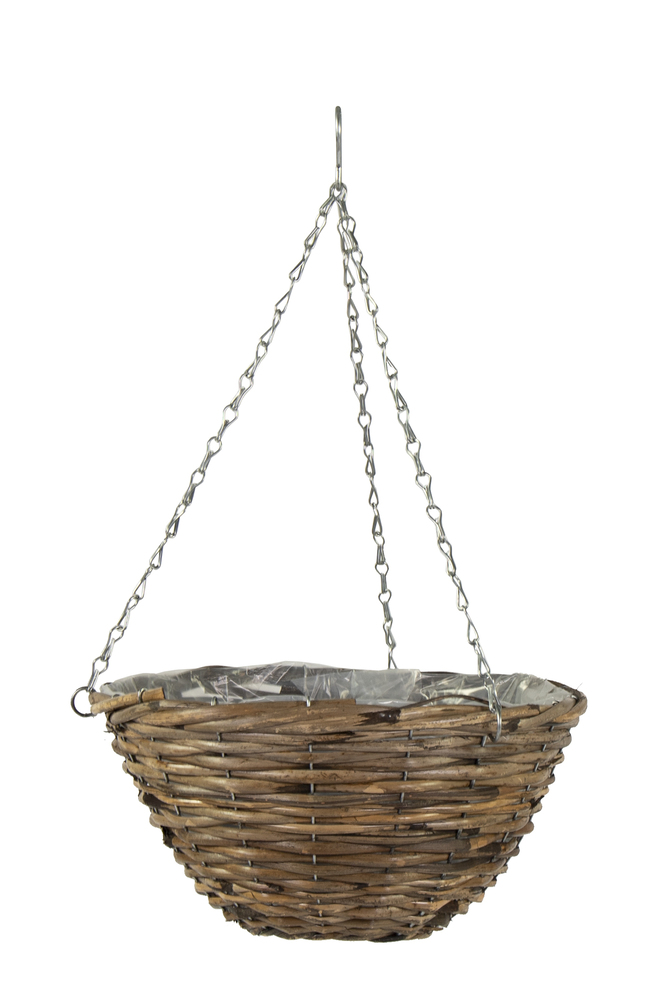 Mega Collections Cubu - Hanging basket - Bruin - 30 cm