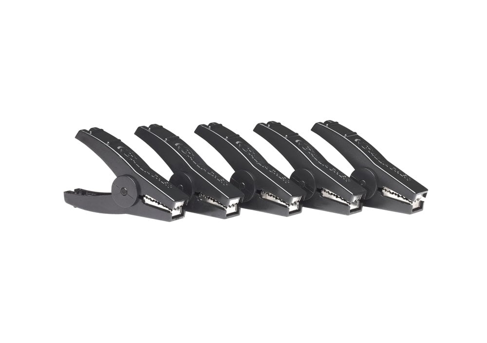 Gallagher Krokodillenklem - Krokodillenklem - 11.5 cm - 5 Stuks - Zwart - 18 cm