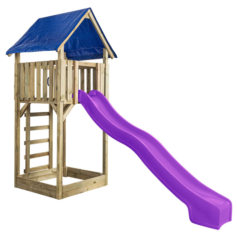 Swing King Jonas - Speeltoestel - Paars - Hout