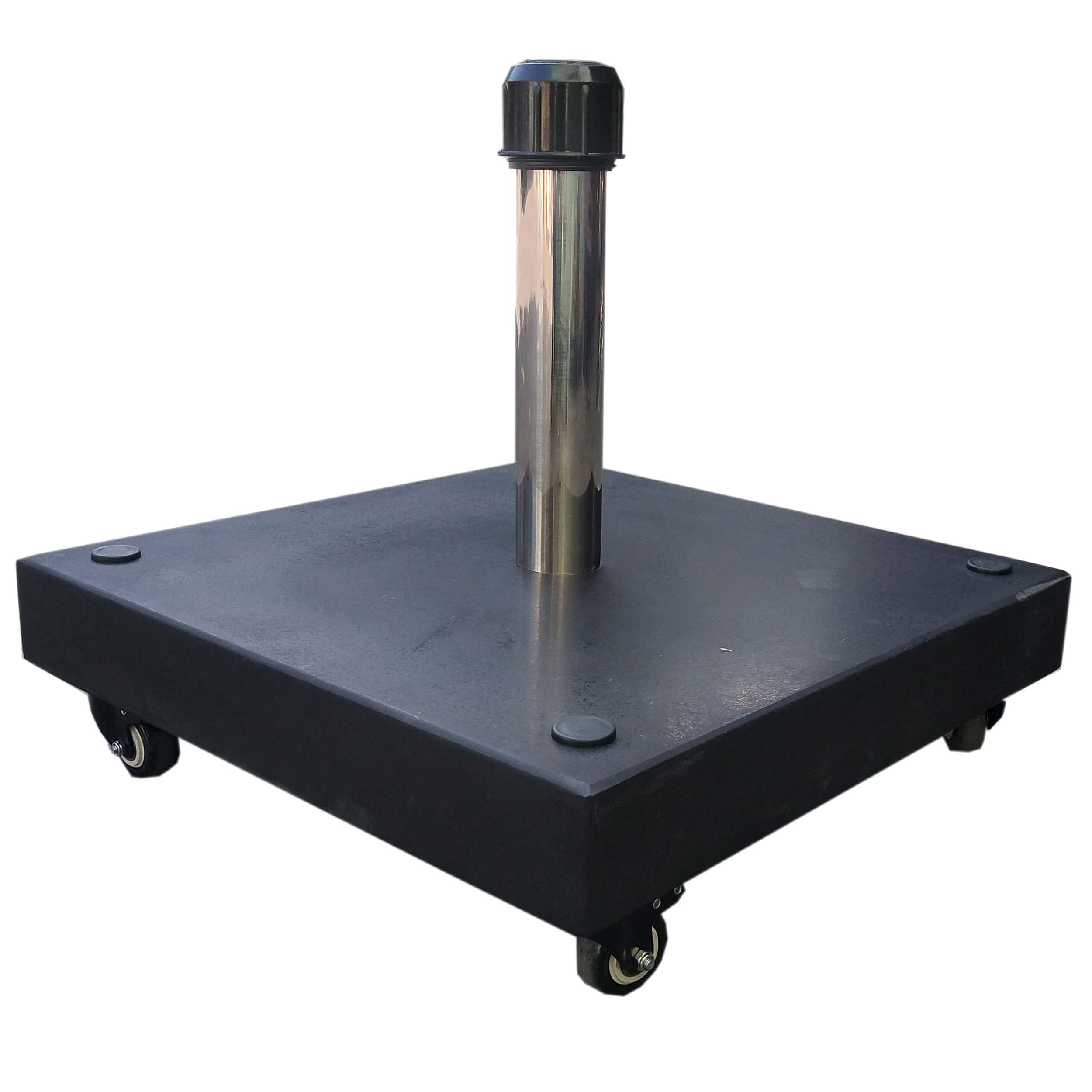 Lesli Living - Parasolvoet 60kg - 60 Kilogram - Zwart