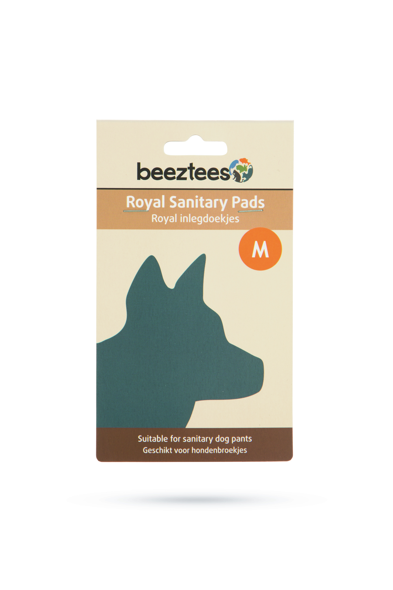 Beeztees Periodiek - Inlegdoekjes - Wit - M