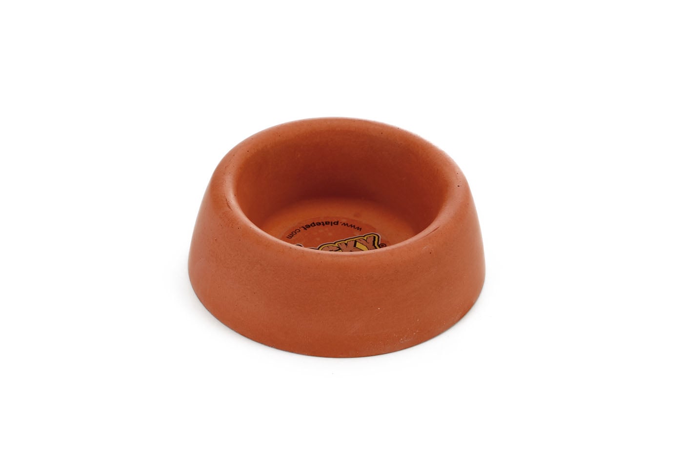 Beeztees Rond - Voerbak - Bruin - 4x10x10 cm