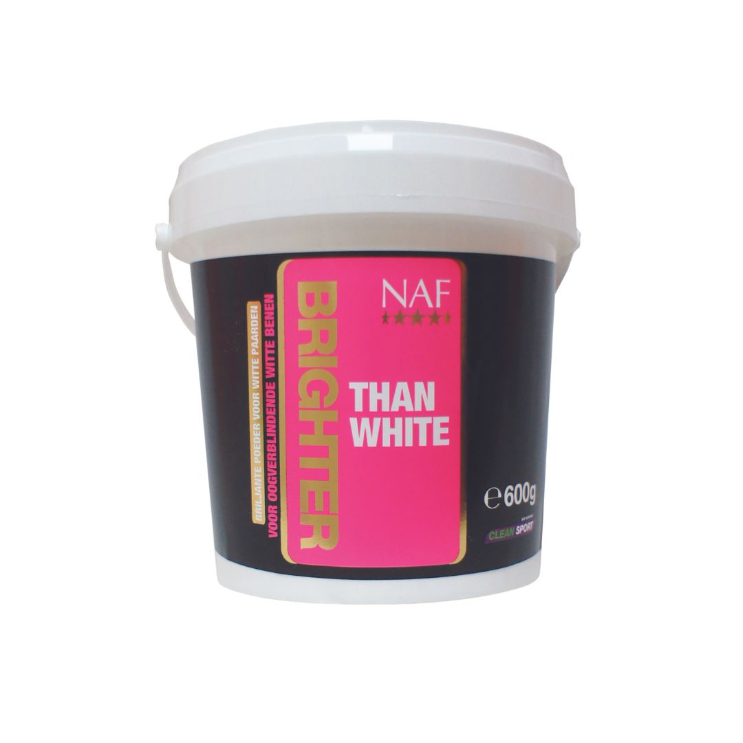 NAF Brighter Than White - Vachtverzorging Paard - 600 Gram