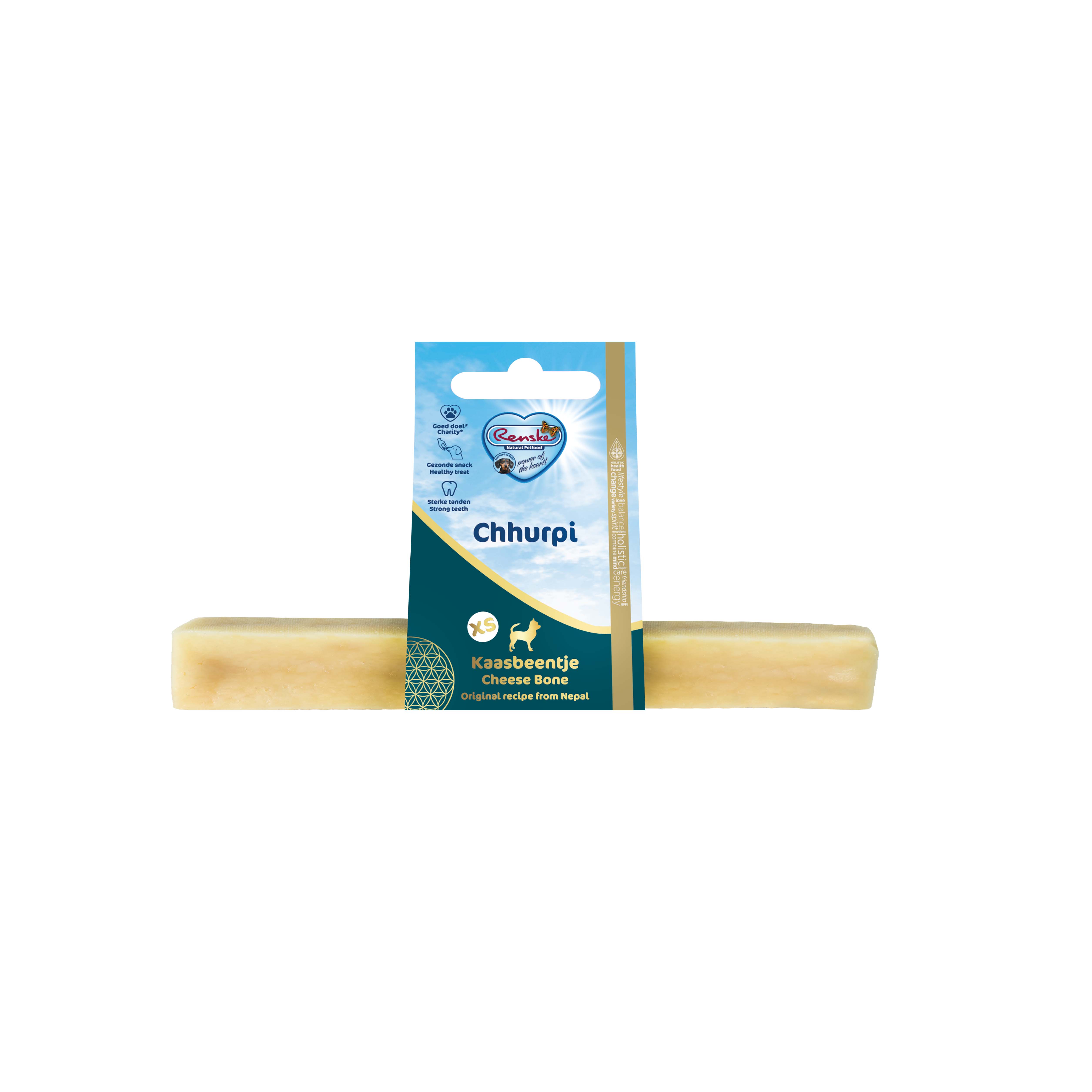 Renke Chhurpi Kauwkluif - Hondensnack - 27 Gram - kaas - XS
