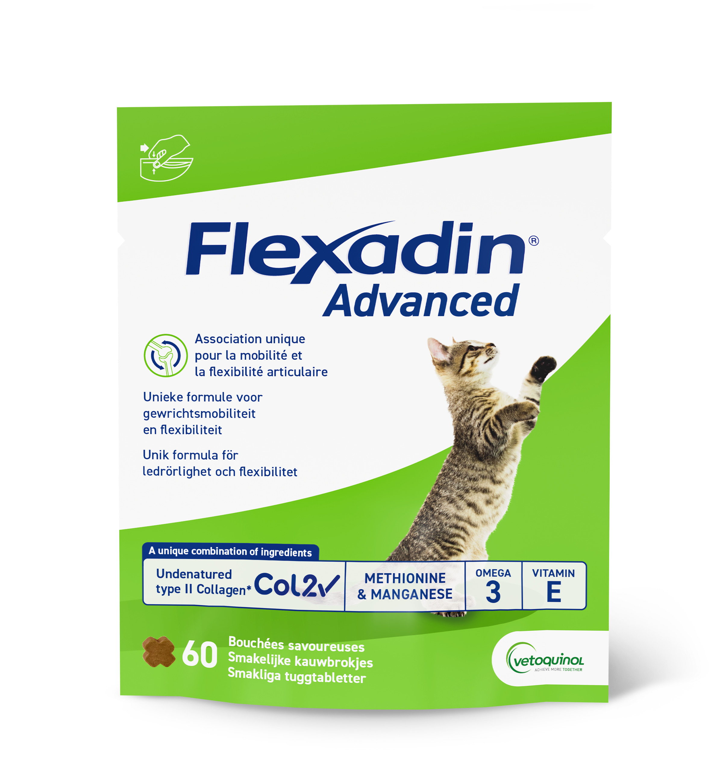 Flexadin Advanced - Gewrichtssupplement - 60 Stuks - 16x12.5x7 cm