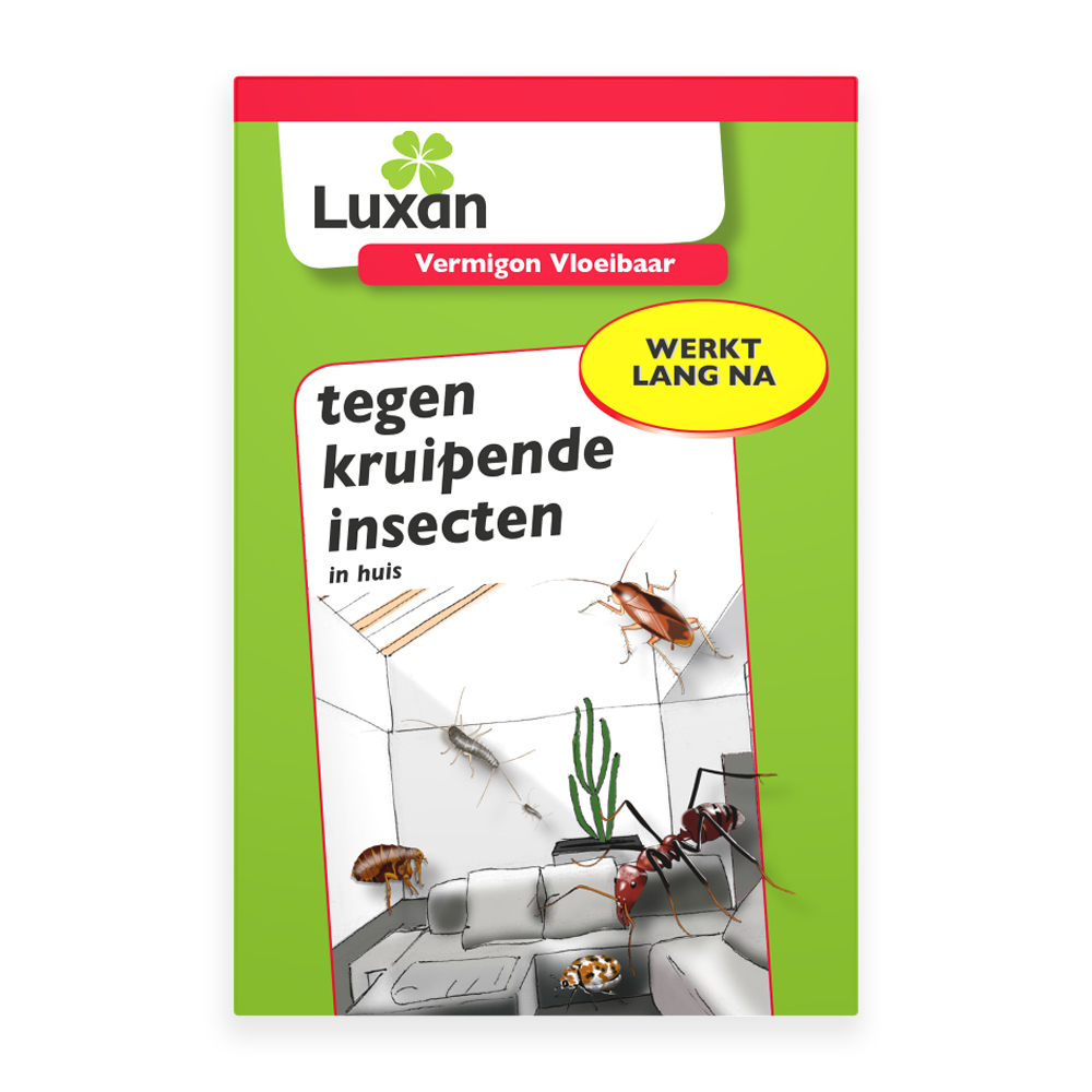 Luxan Vermigon Vloeibaar - Tegen kruipende insecten - 25 Milliliter