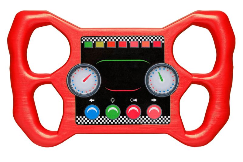 Swing King - Racestuur - Rood - Kunststof