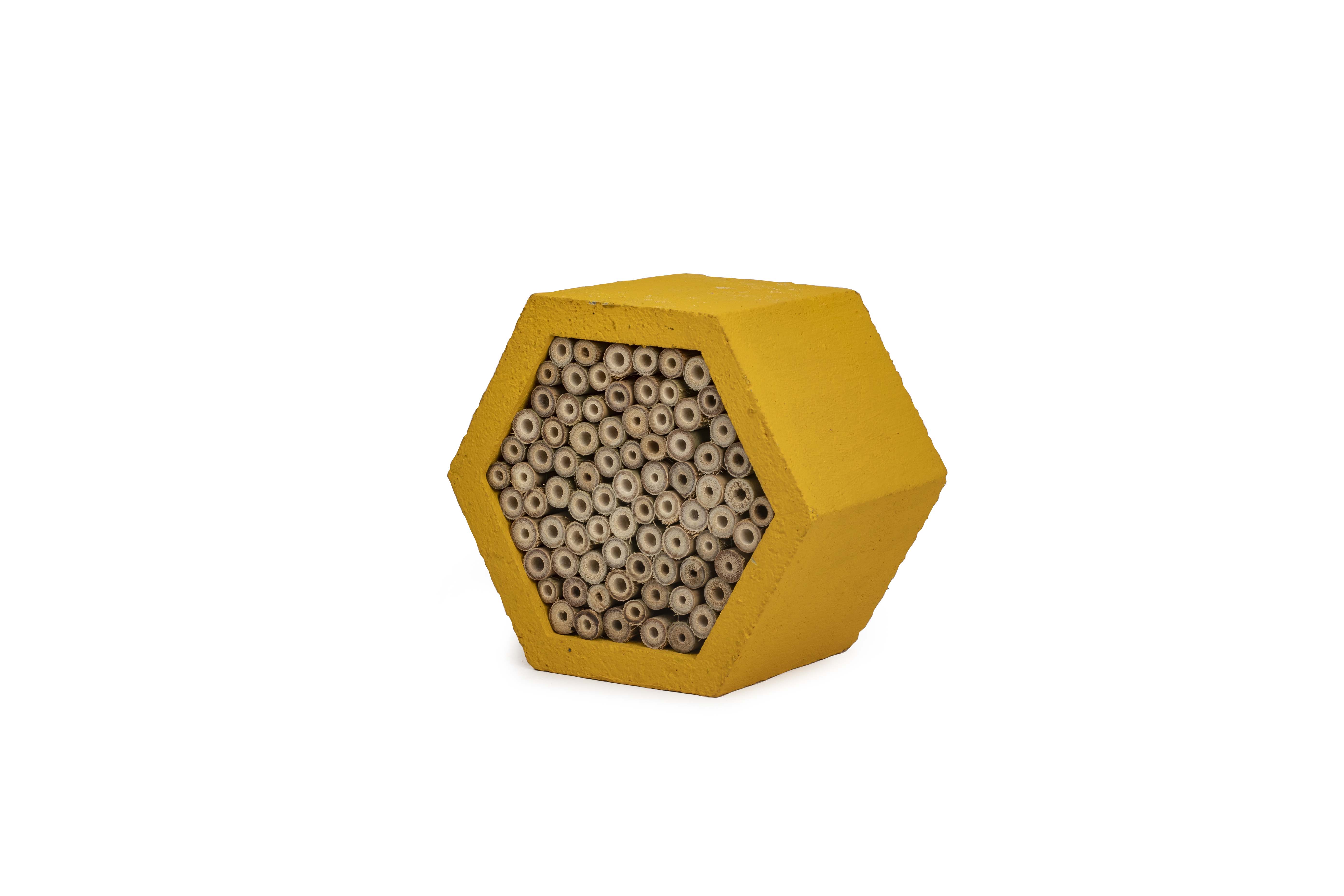 CJ Wildbird Foods Matias - Insectenhotel - Geel CJ Wildbird Foods Matias - Insectenhotel - Geel
