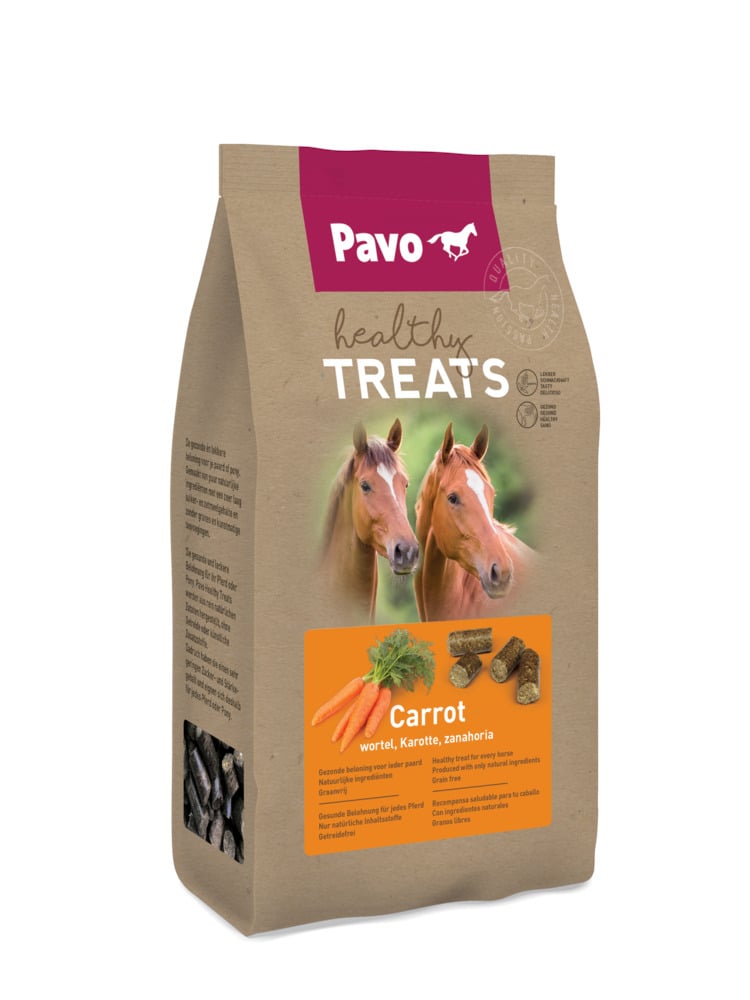 Pavo Healthy Treats - Snack - 1 Kilogram - Wortel