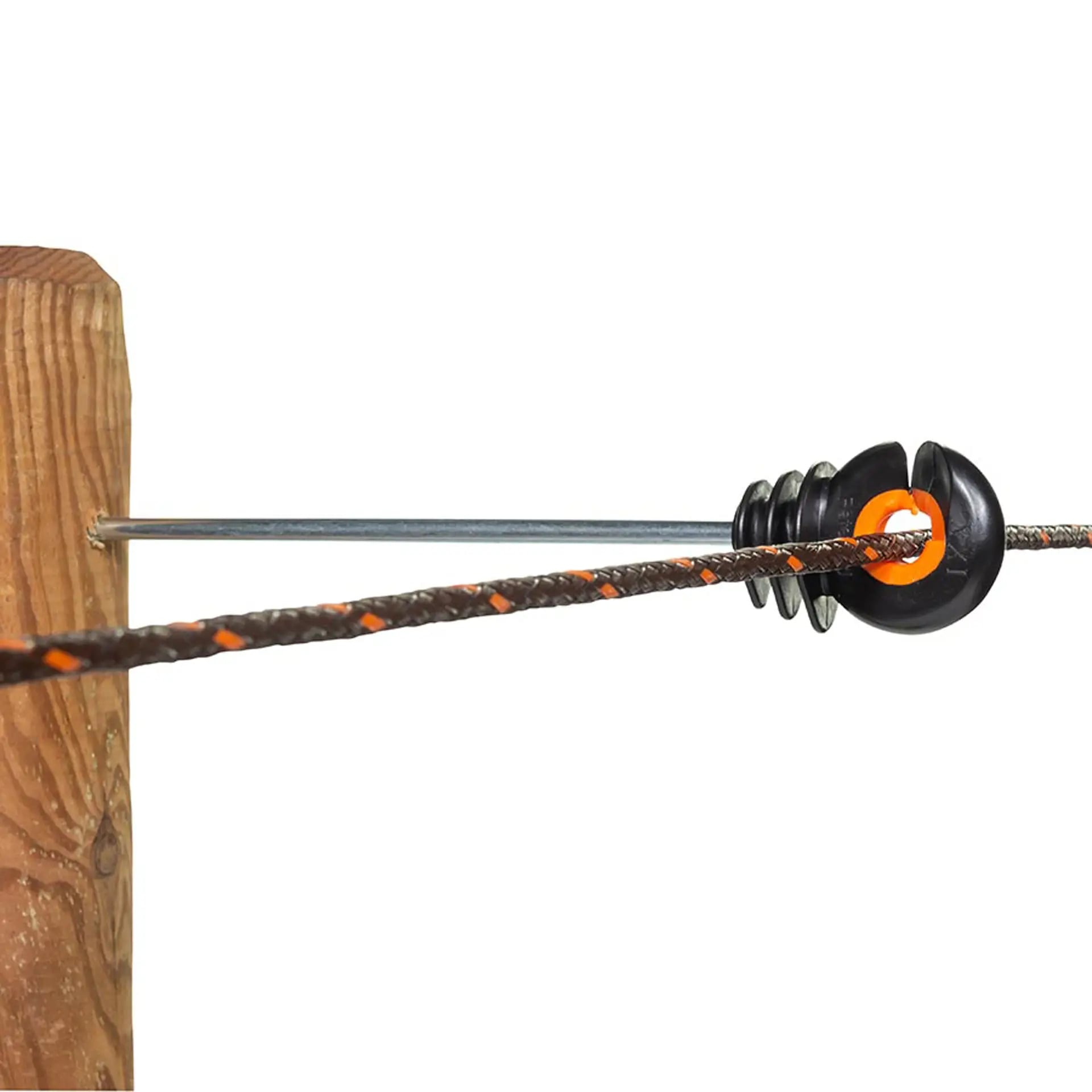 Gallagher - Afstandschroefisolator XDI 20cm - 25.5 cm - 10 Stuks - Zwart - 18 cm