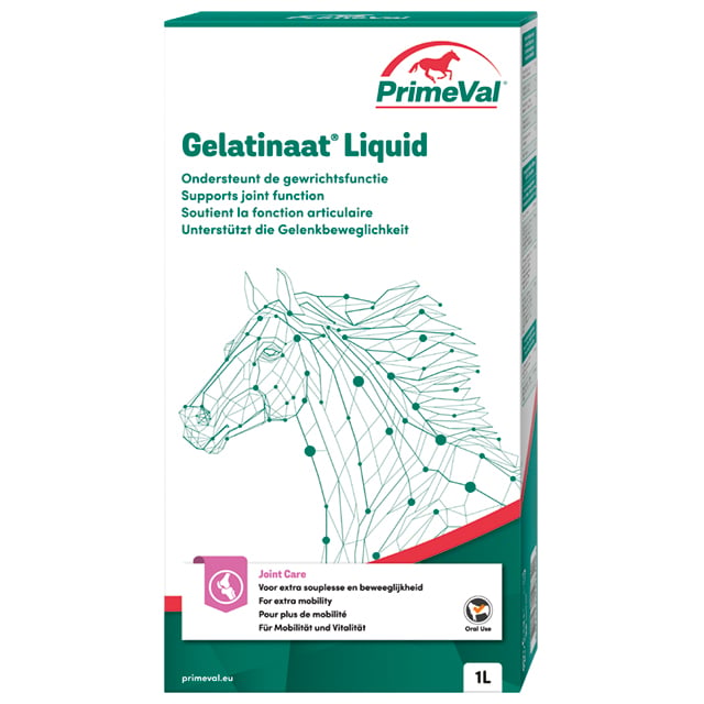 Primeval Gelatinaat Liquid - Gewrichtsupplement - Paard - 1 Liter - paard