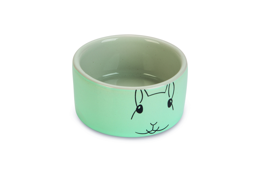 Beeztees Hamster - Voerbak - Mint - 3.8x7.5x7.5 cm