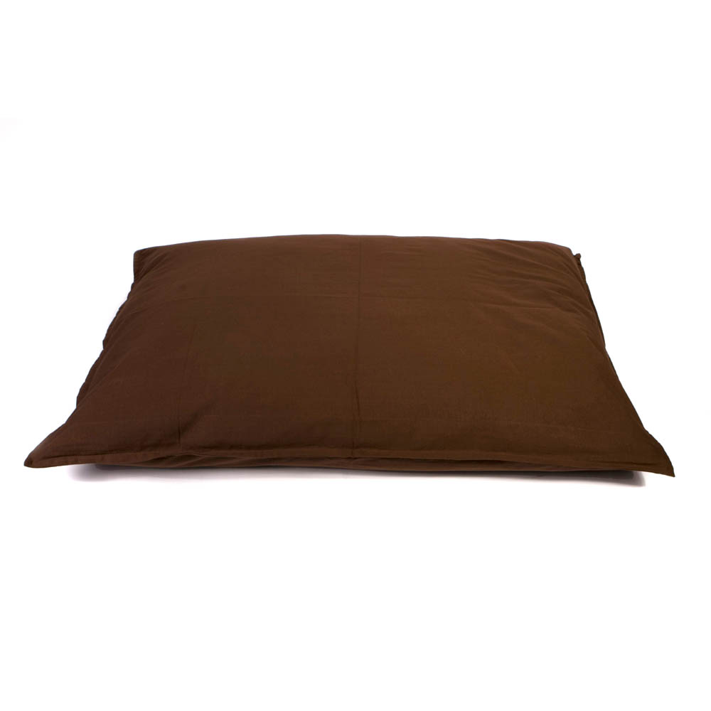 Lex & Max Tivoli - Hondenkussen - Donkerbruin - 70x100x14 cm - L