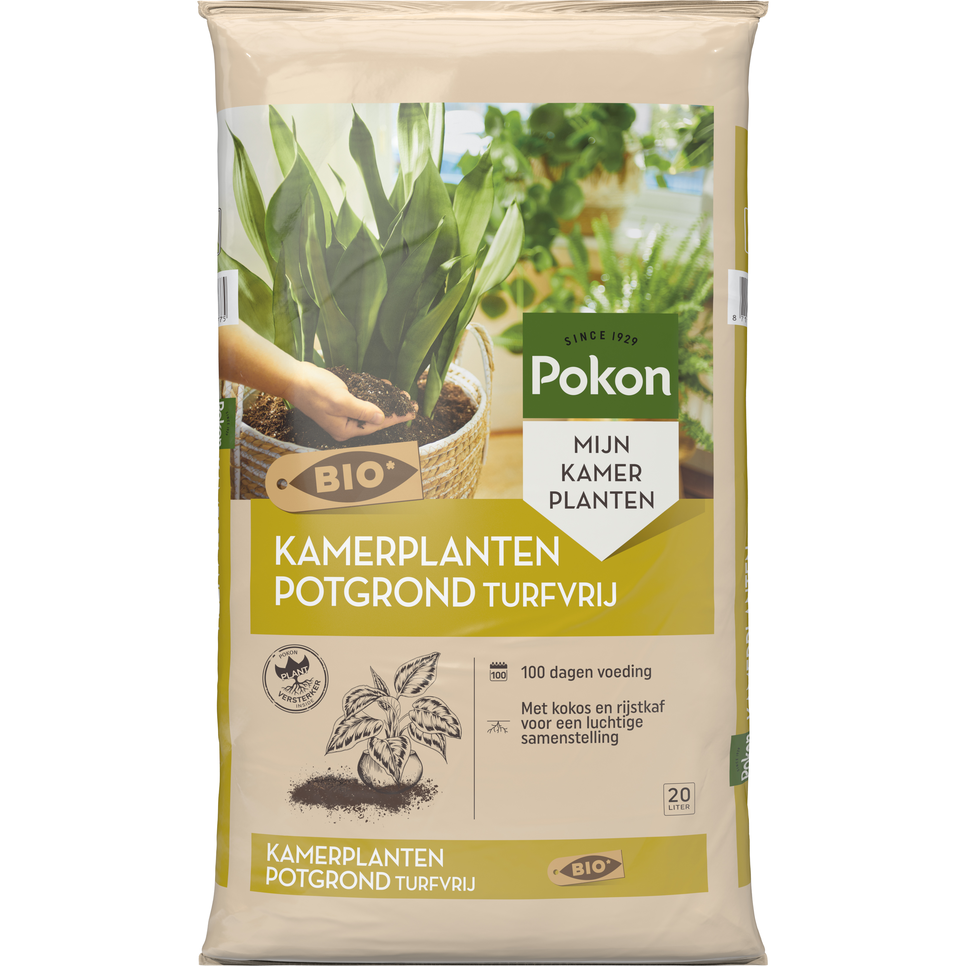 Pokon Bio Kamerplantgrond - Potgrond - 20 Liter