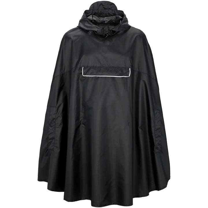 Björnson Haps - Regenponcho - Zwart
