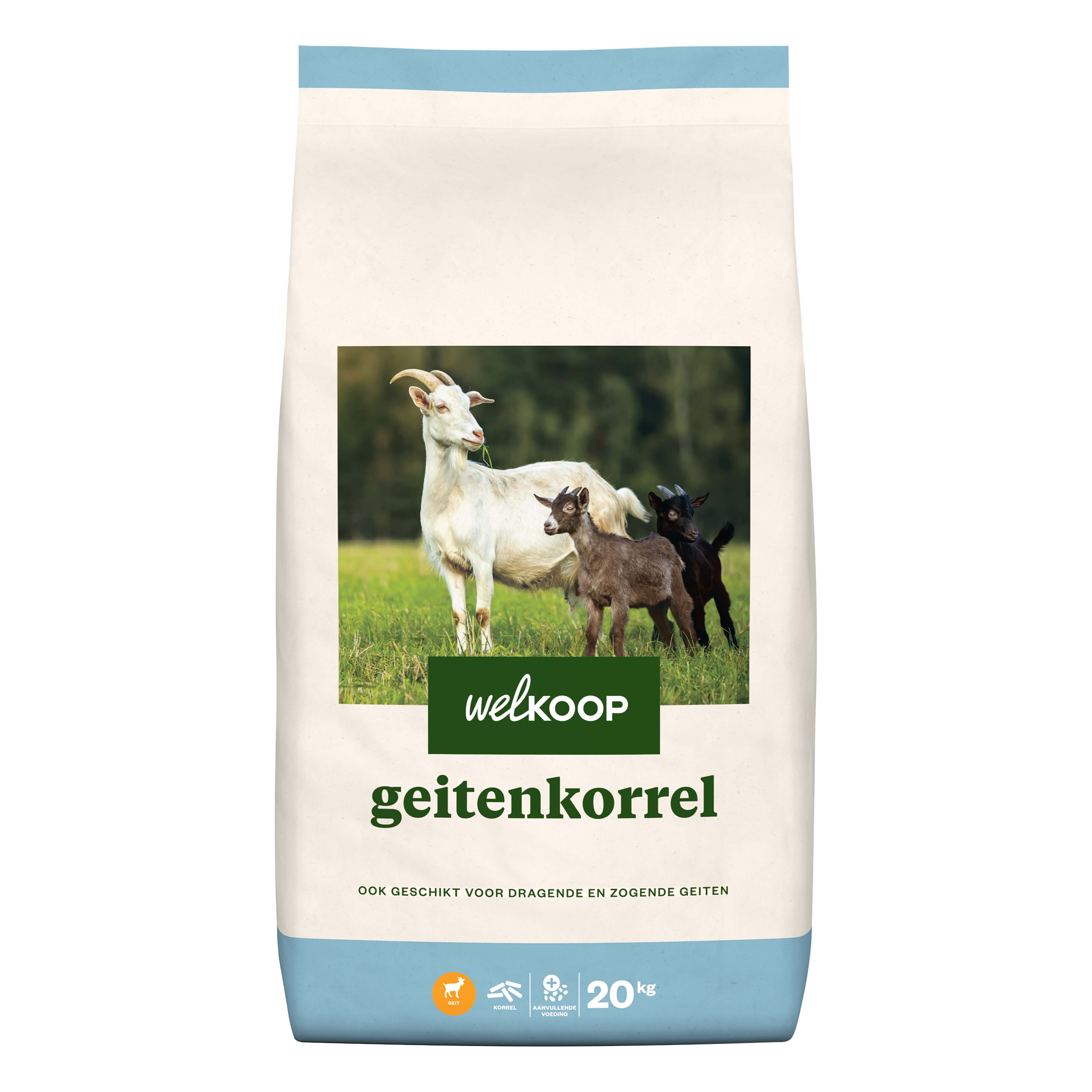 Welkoop Geitenkorrel - Geitenvoer - 20 Kilogram