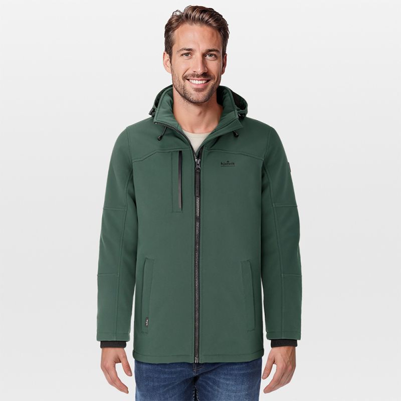 Kjelvik Thom - Softshell jas - Groen - 2XL
