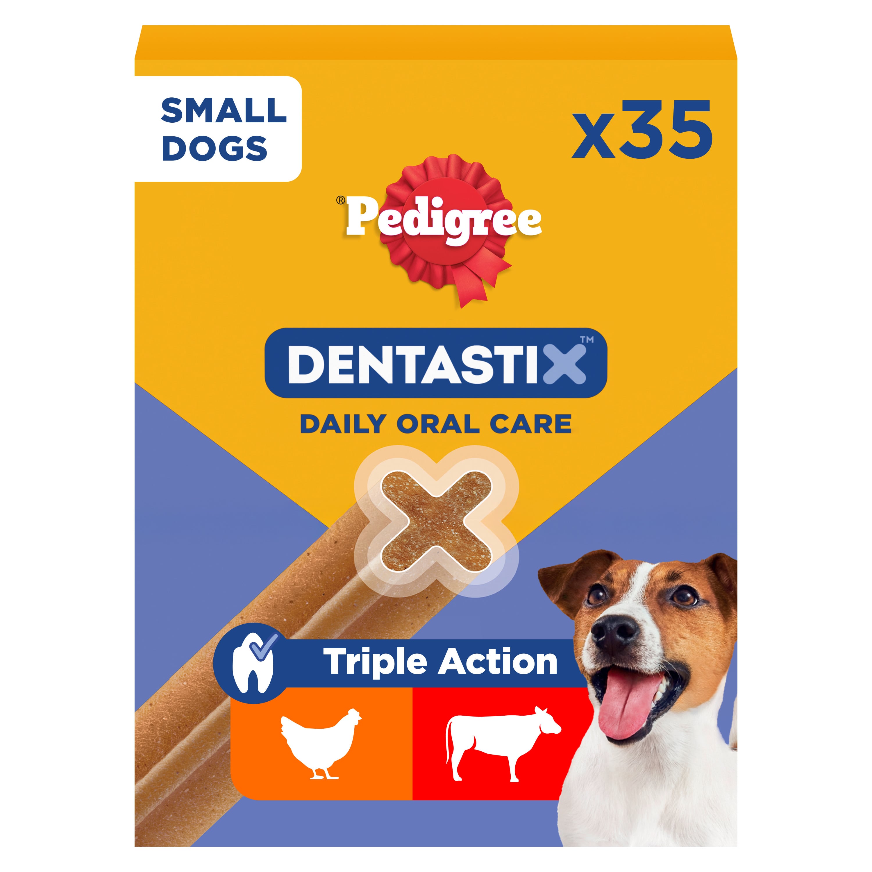 Pedigree Dentastix - Hondensnack - 35 Stuks - dental - XS Pedigree Dentastix - Hondensnack - 35 Stuks - dental - XS