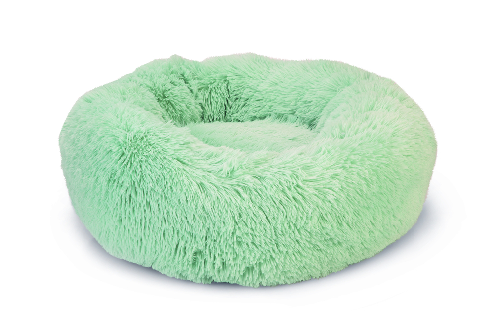 Beeztees Vako Pluche - Kattenmand - Blauw mint - 18x50x50 cm